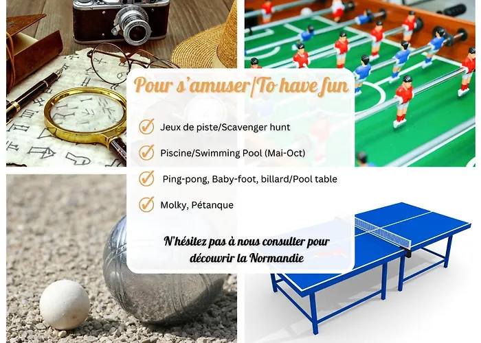 Le Pressoir Du Chateau De Neuville - Piscine Chauffee - Jeux - Foret Holiday home